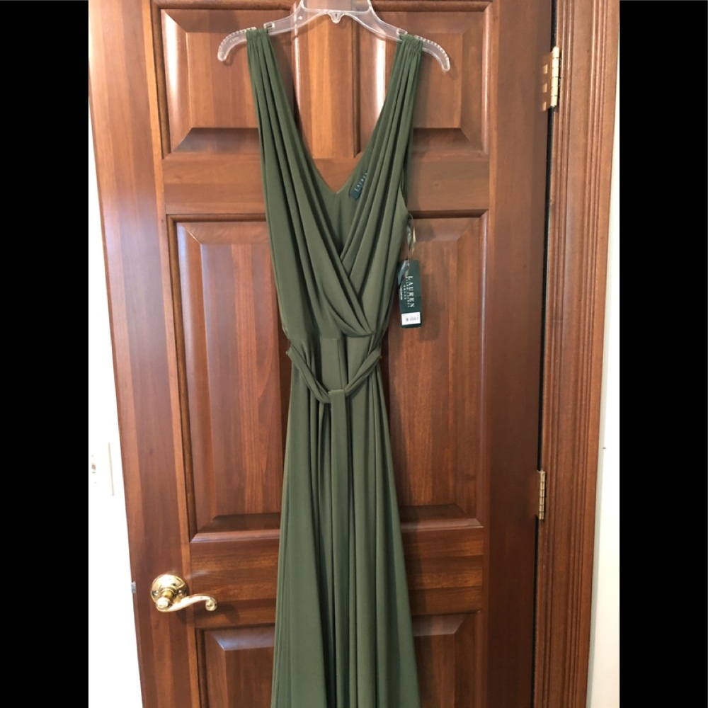 Lauren Ralph Lauren V-neck Dress